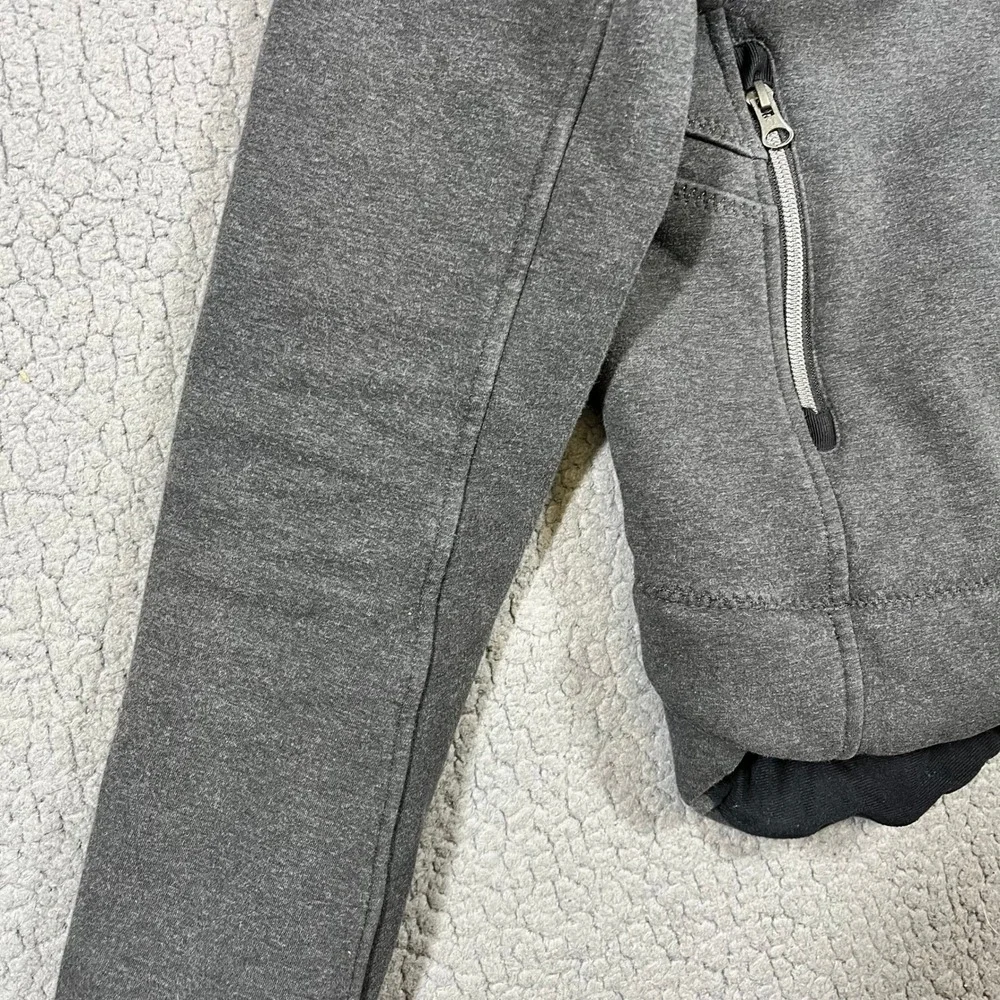 Lululemon Athletica Cozy Up Buttercup Jacket‎ Womens Size 4 Gray Sherpa Lined